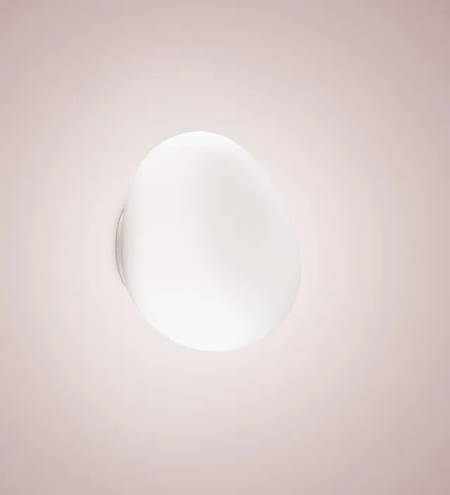 Foscarini Gregg nástěnné svítidlo bílé sklo