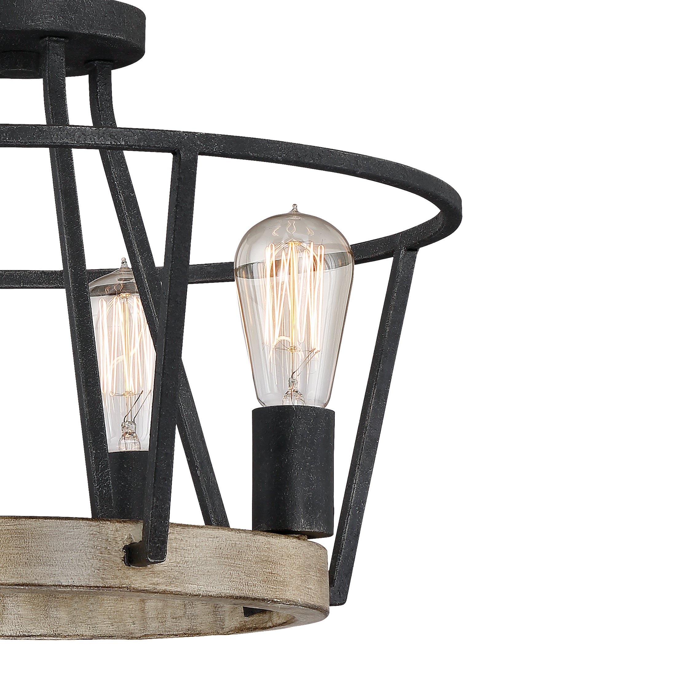 Quoizel Brockton Pendant svítidlo Grey Ash 17,5"
