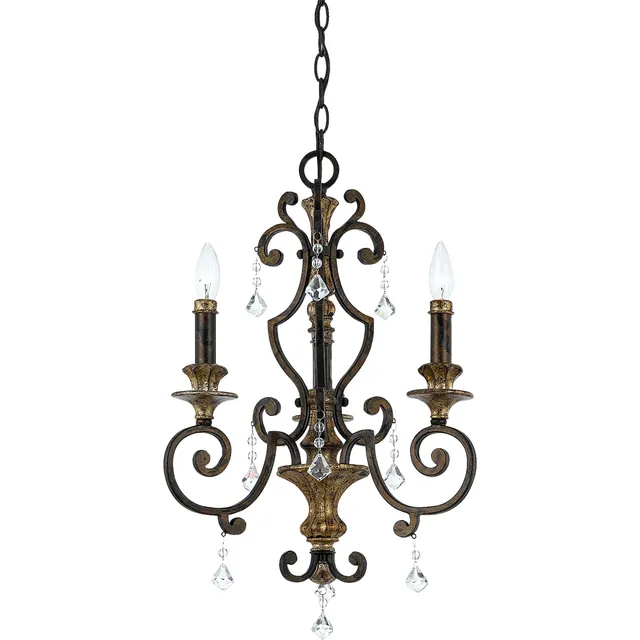 Quoizel Marquette lustr Heirloom s krystaly