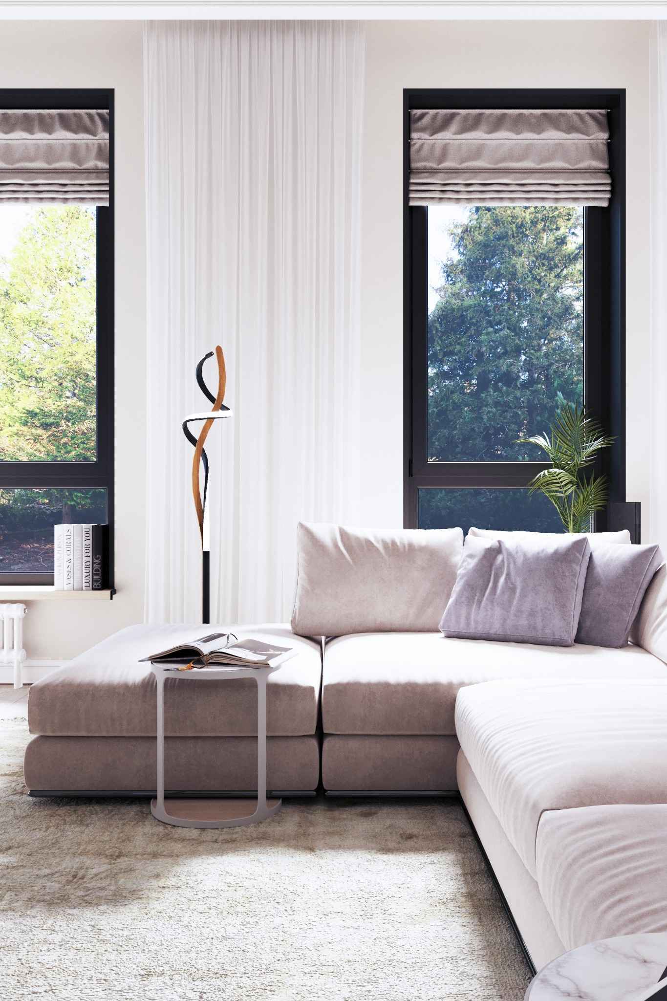 Elobra Argentina stojací lampa 150 cm dub černá