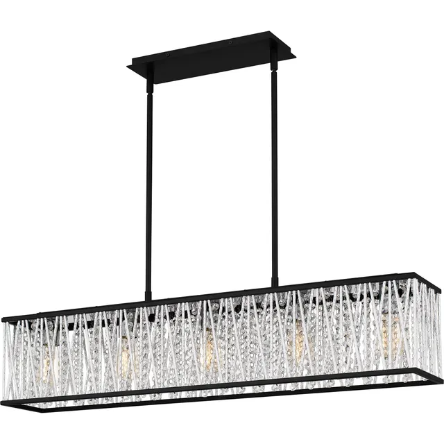 Quoizel Celeste ostrovní lustr černý Matte Black