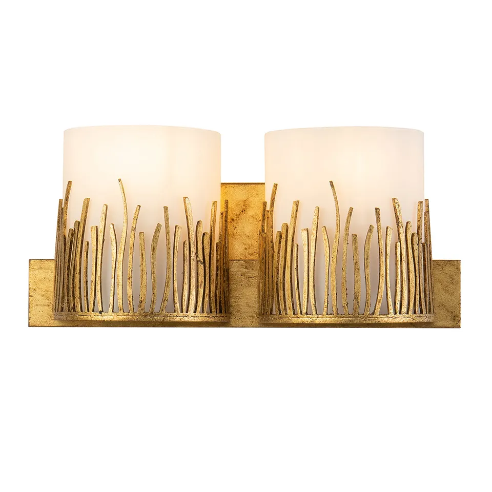 Gilded Nola Sawgrass koupelnová lampa 2 světla gold