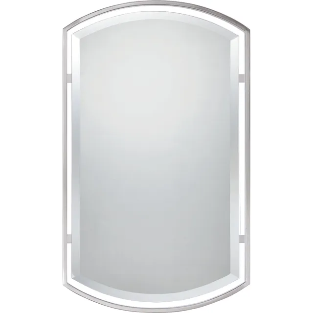 Quoizel Breckenridge Mirror zrcadlo kartáčovaný nikl zkosené