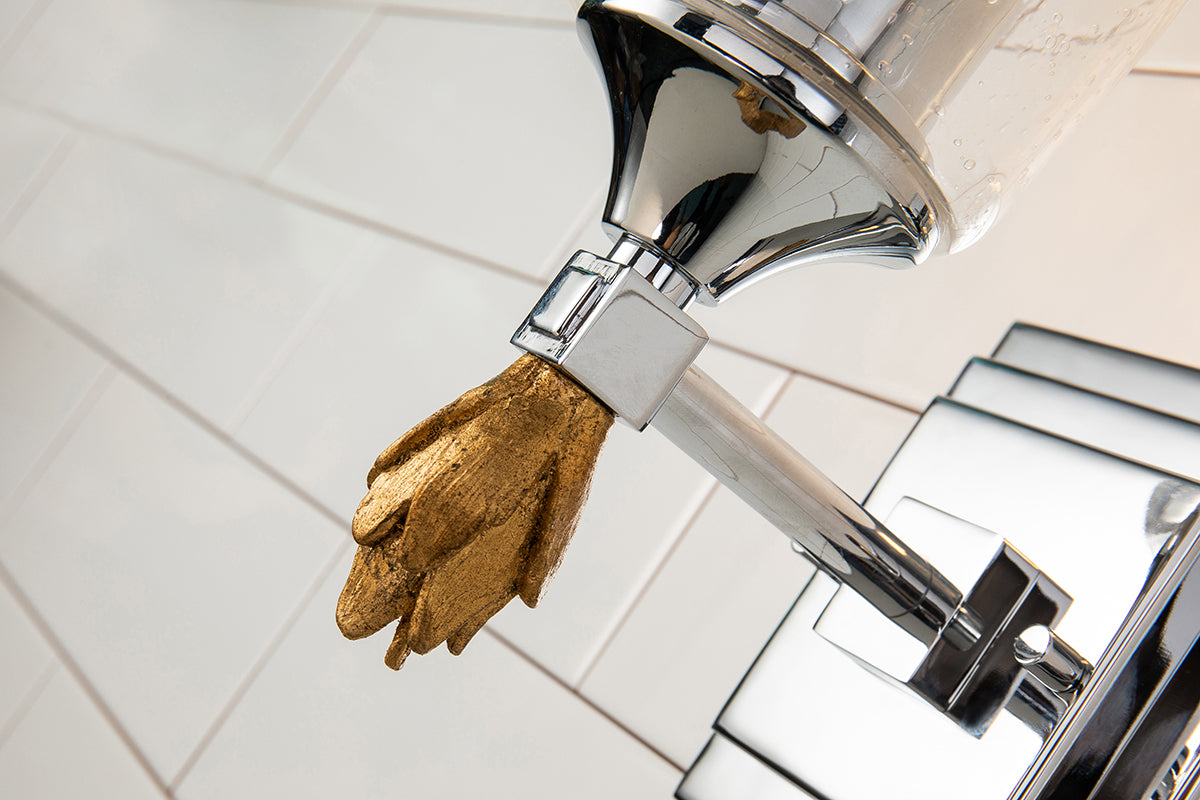Gilded Nola Vetiver Bath Bar koupelnové svítidlo sklo