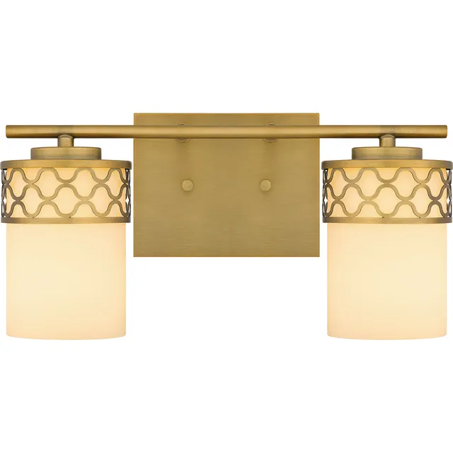 Quoizel Tenley Bath Light svítidlo aged brass 3světla