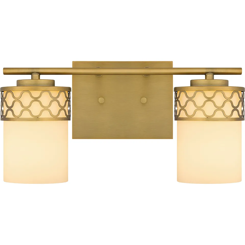 Quoizel Tenley Bath Light svítidlo aged brass 3světla
