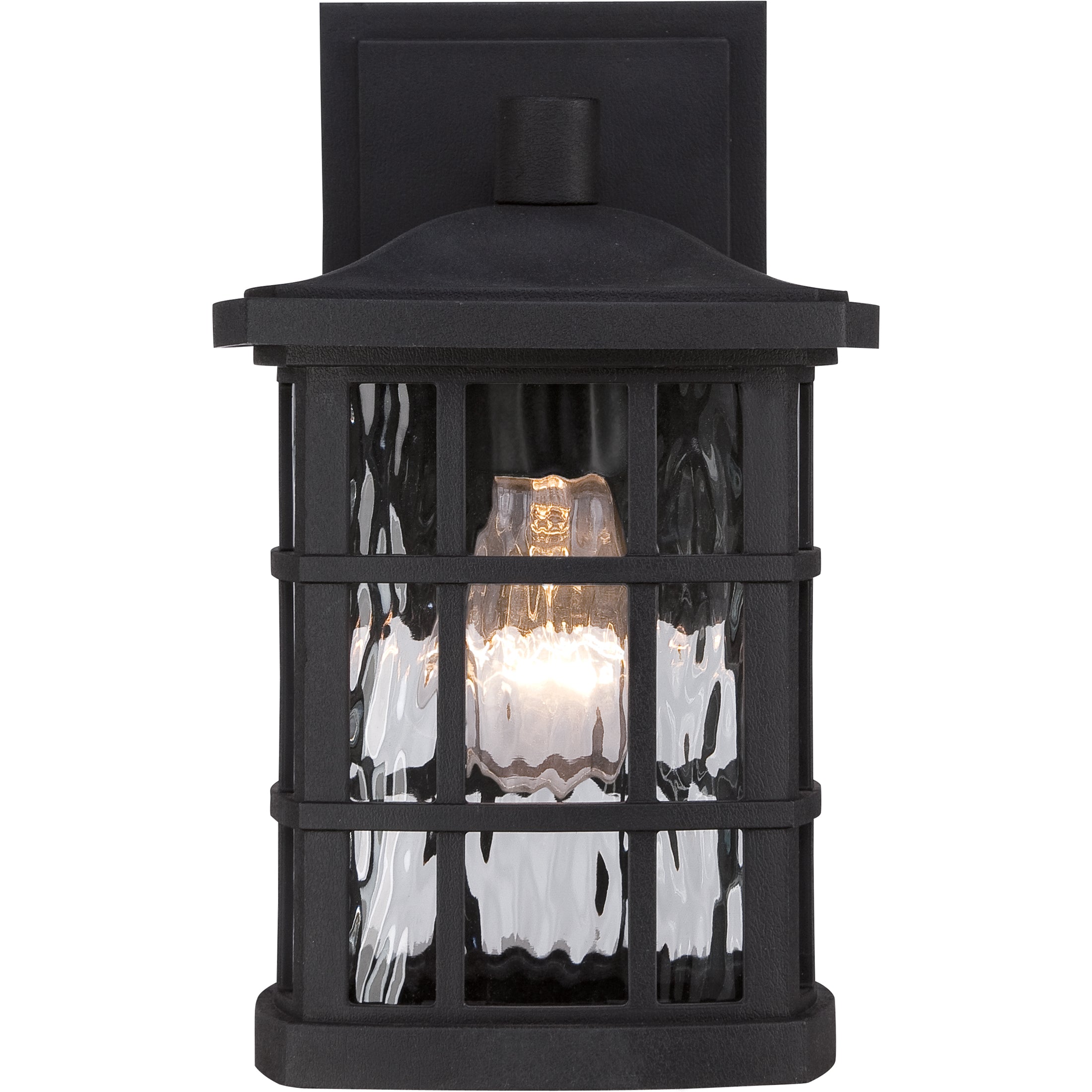 Quoizel Stonington Wall Light lampa Mystic Black 13"
