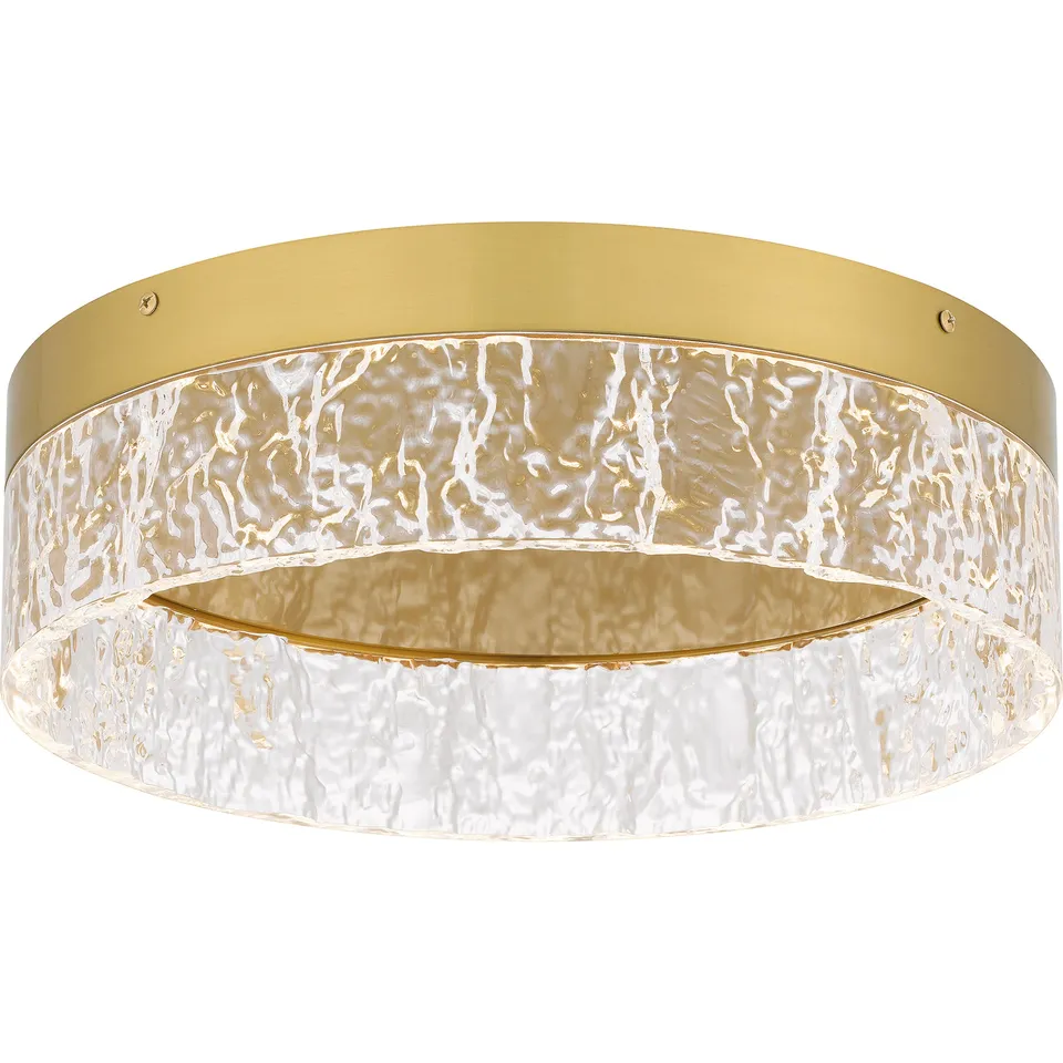 Quoizel Vistaria Flush Mount stropní svítidlo zlatá LED
