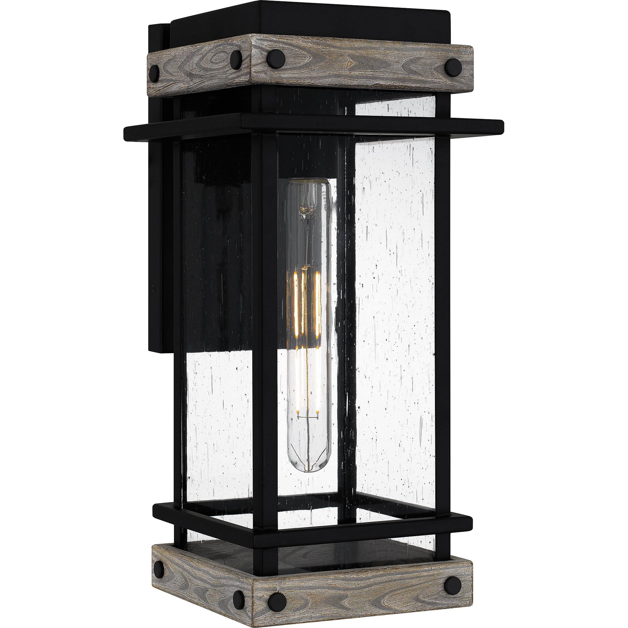 Quoizel Strader Wall Light venkovní lampa 11,5" matná černá