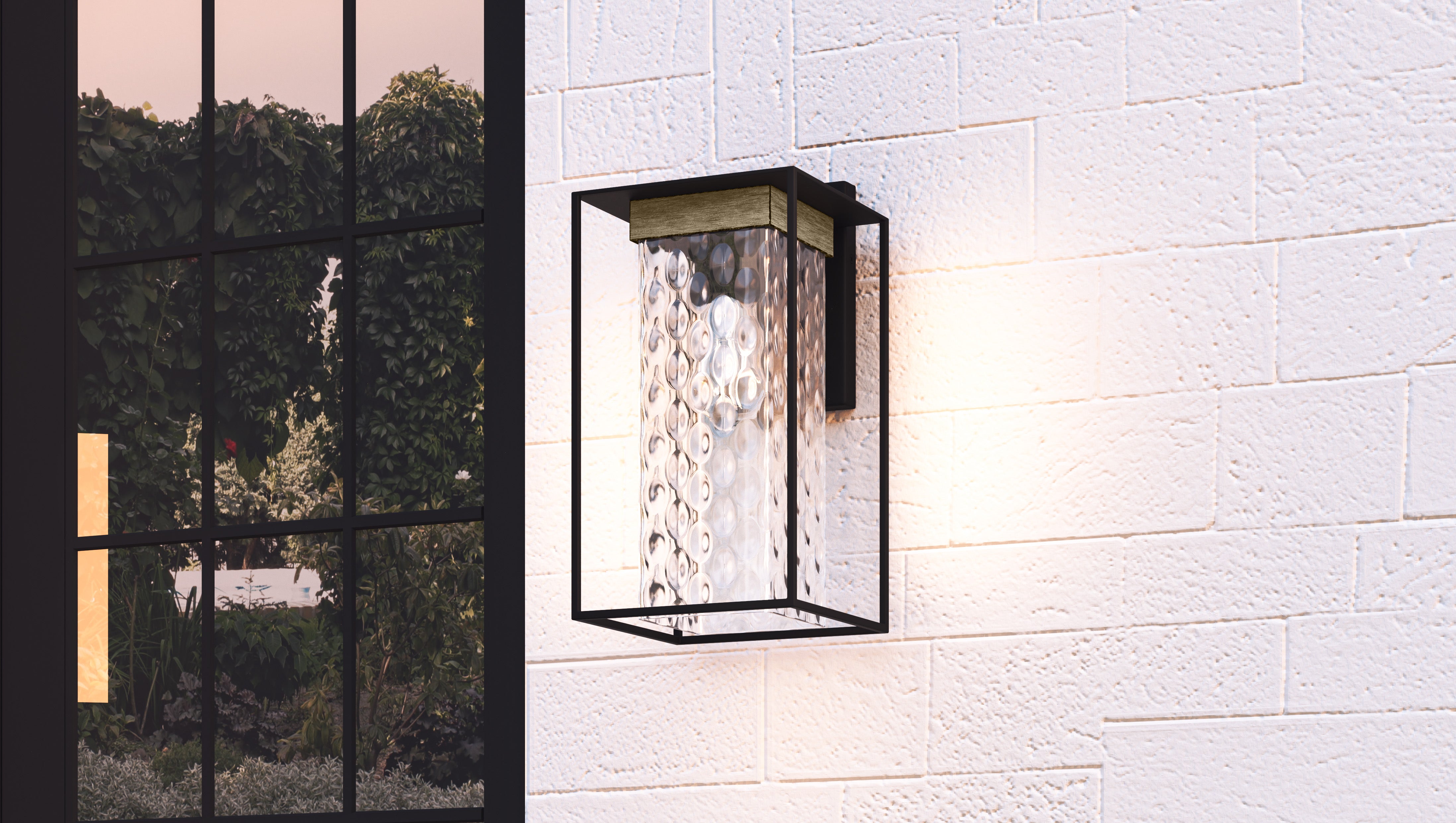 Quoizel Longwood Wall Light nástěnné svítidlo matná černá