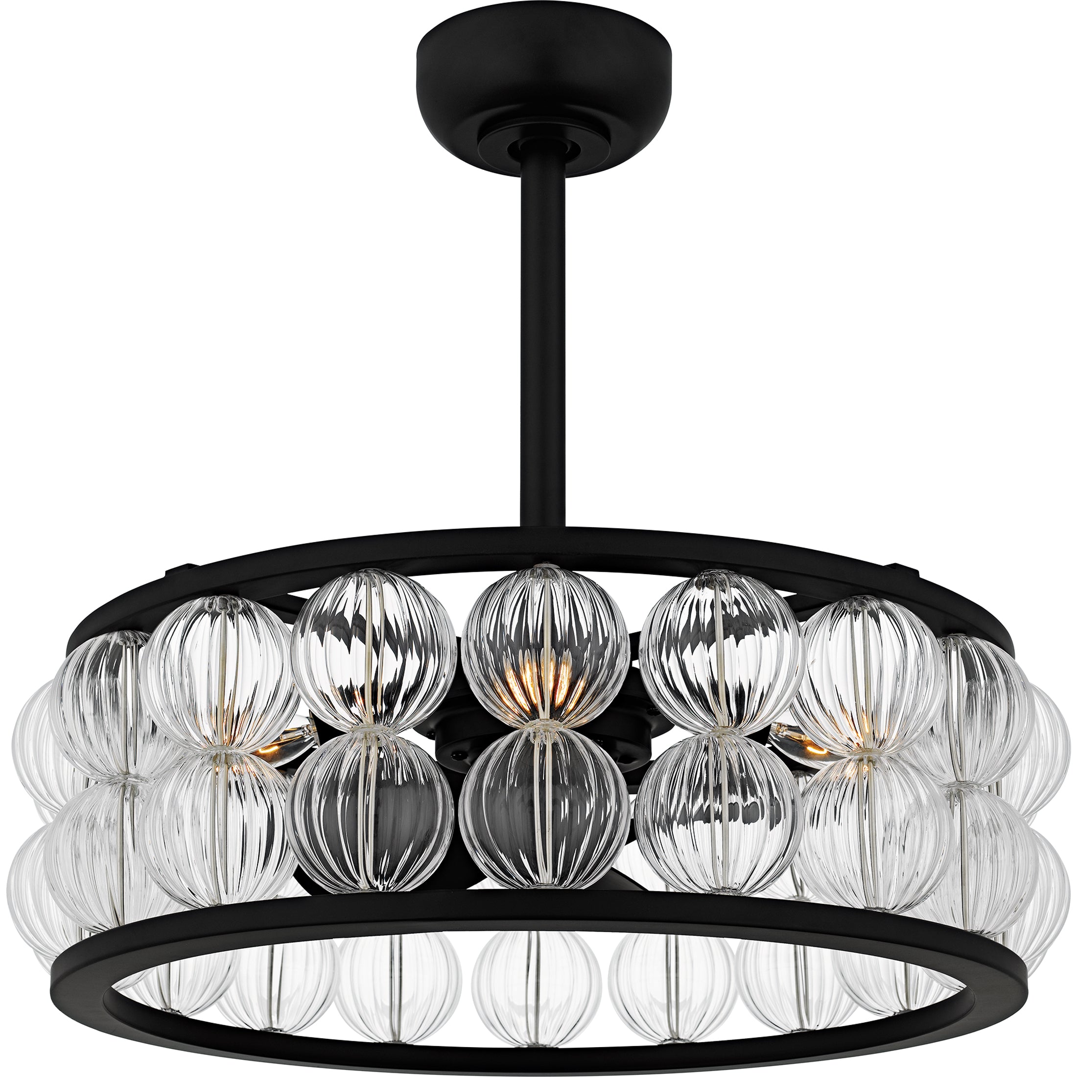 Quoizel Terrarock světlo k ventilátoru matte black