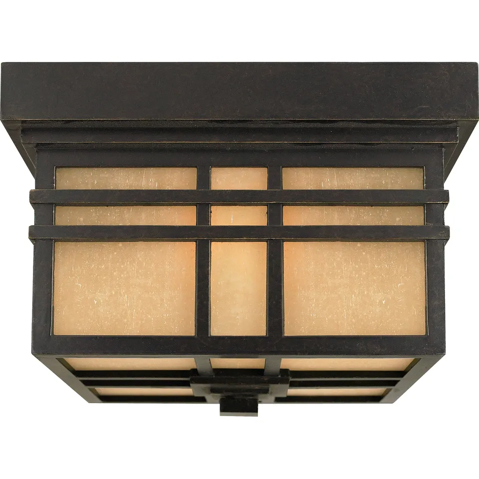 Quoizel Hillcrest Flush Mount venkovní světlo imperial bronze