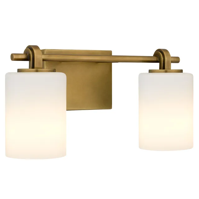 Quoizel Morris koupelnové světlo 2-light mosaz