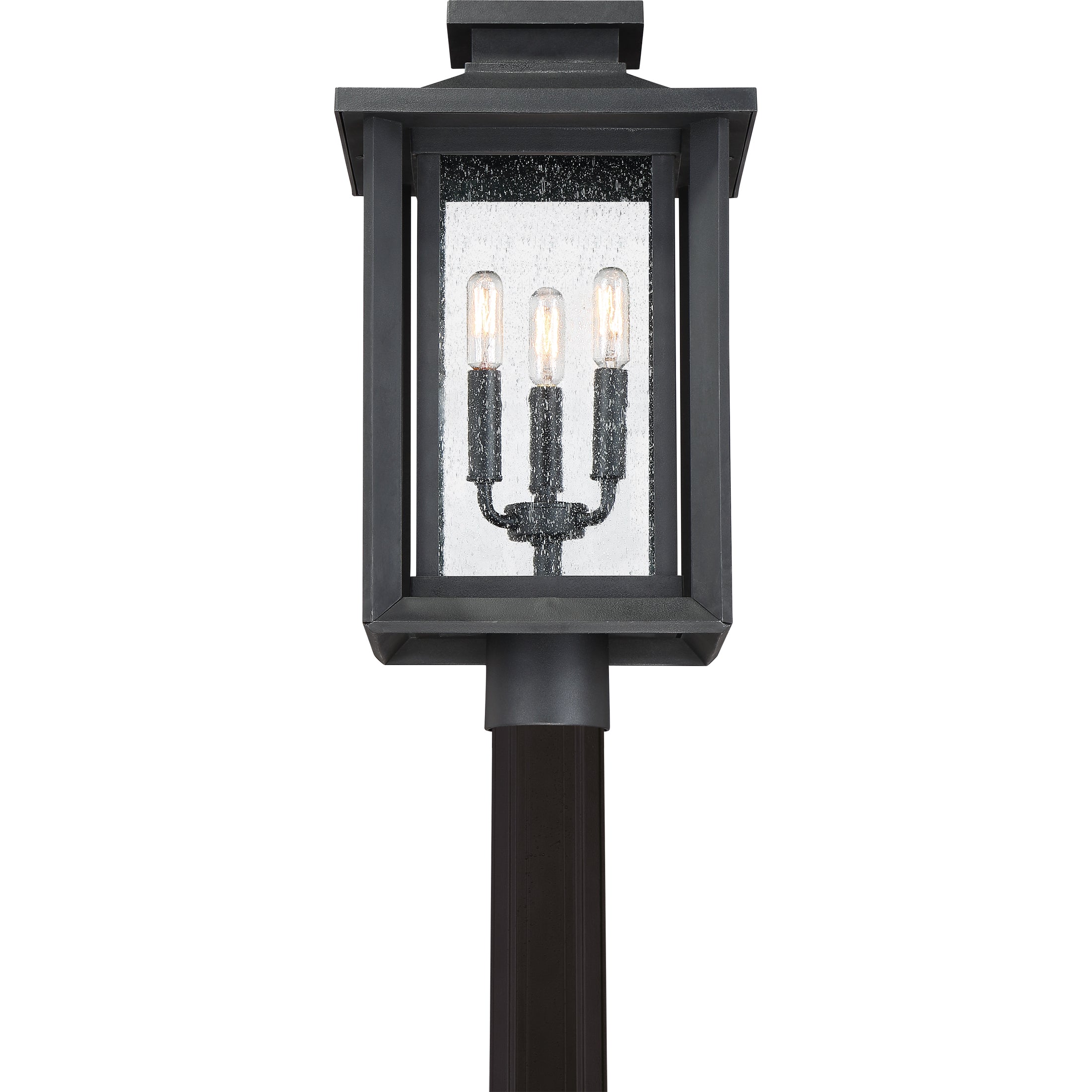 Quoizel Wakefield Post Light svítidlo Earth Black