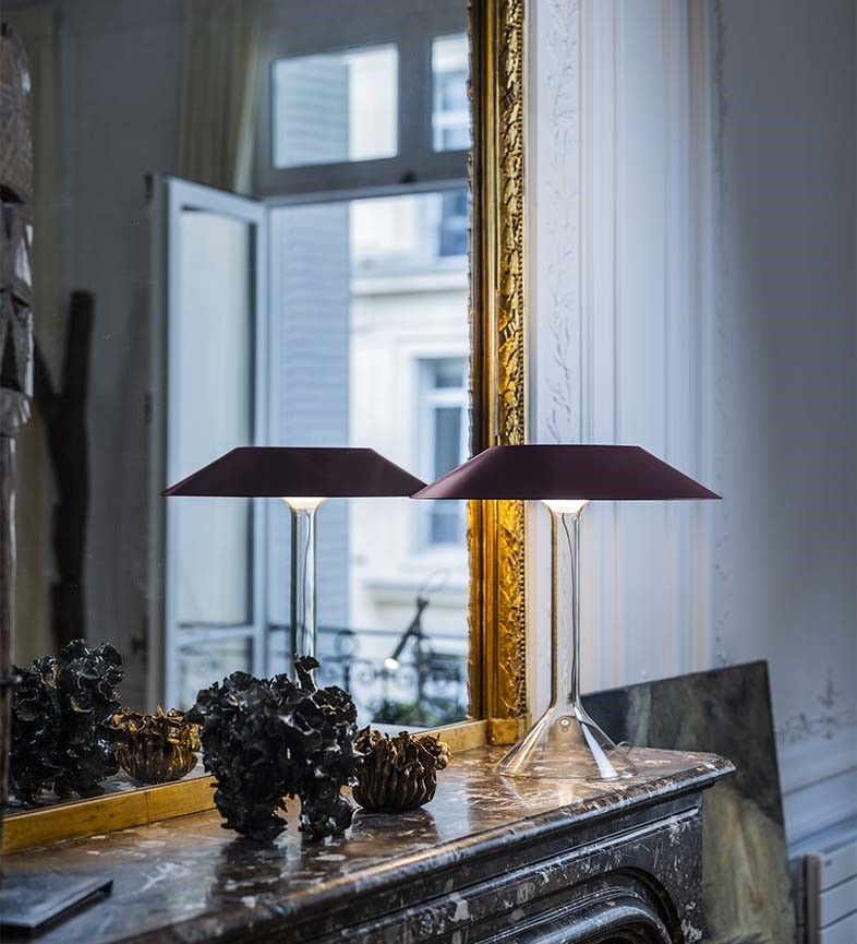 Foscarini Chapeaux T stolní svítídlo textilní