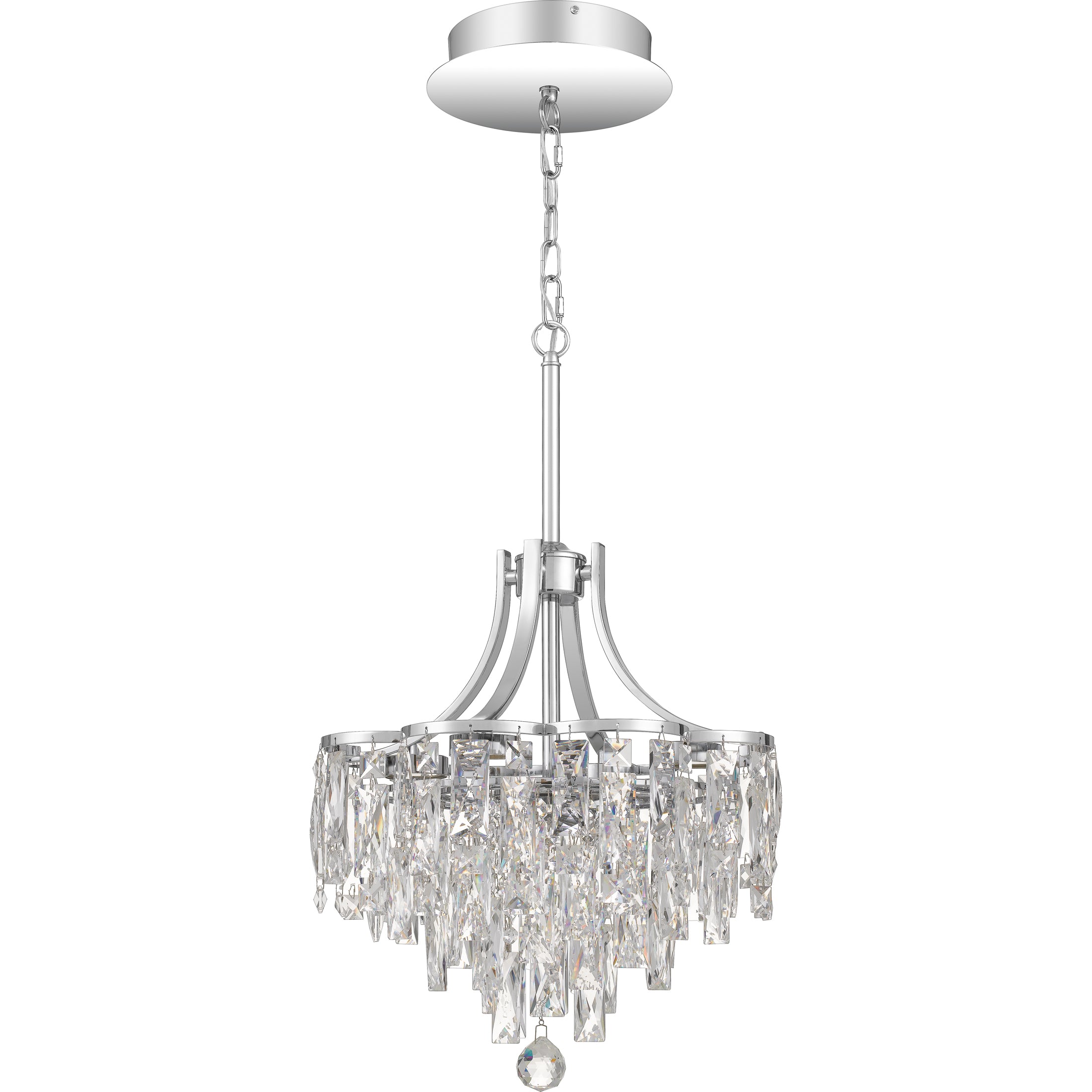 Quoizel Bravado závěsné svítídlo Polished Chrome