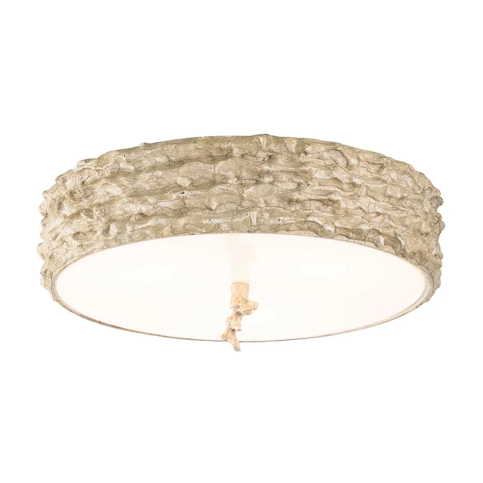 Gilded Nola Trellis 16" stropní svítídlo Putty