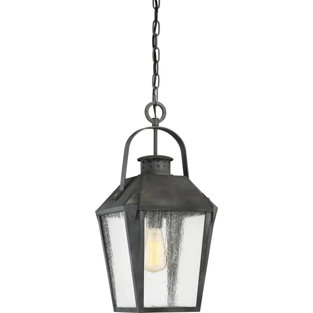 Quoizel Carriage Hanging Light závěs mottled black