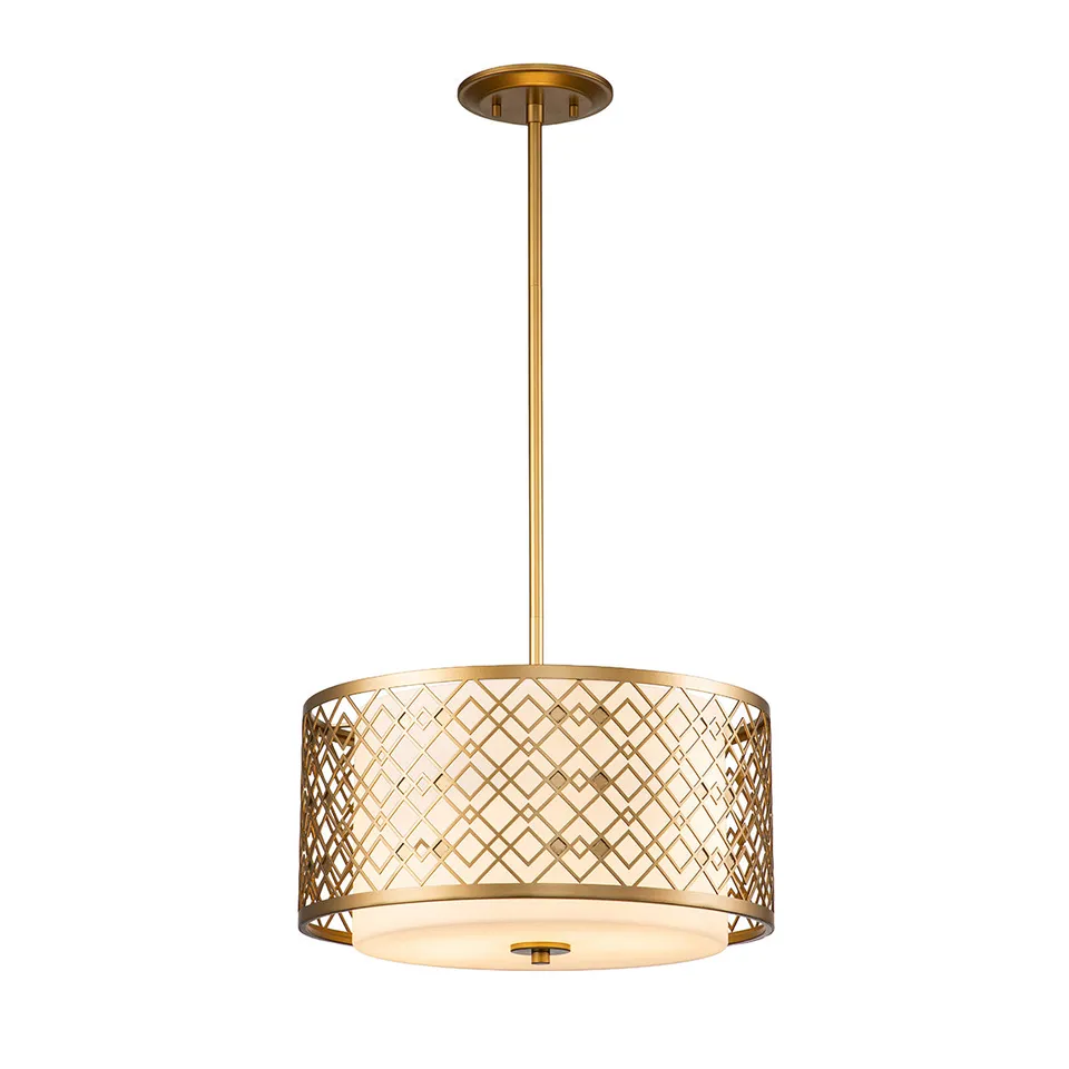Gilded Nola Ziggy Large závěsné svítidlo zlatá