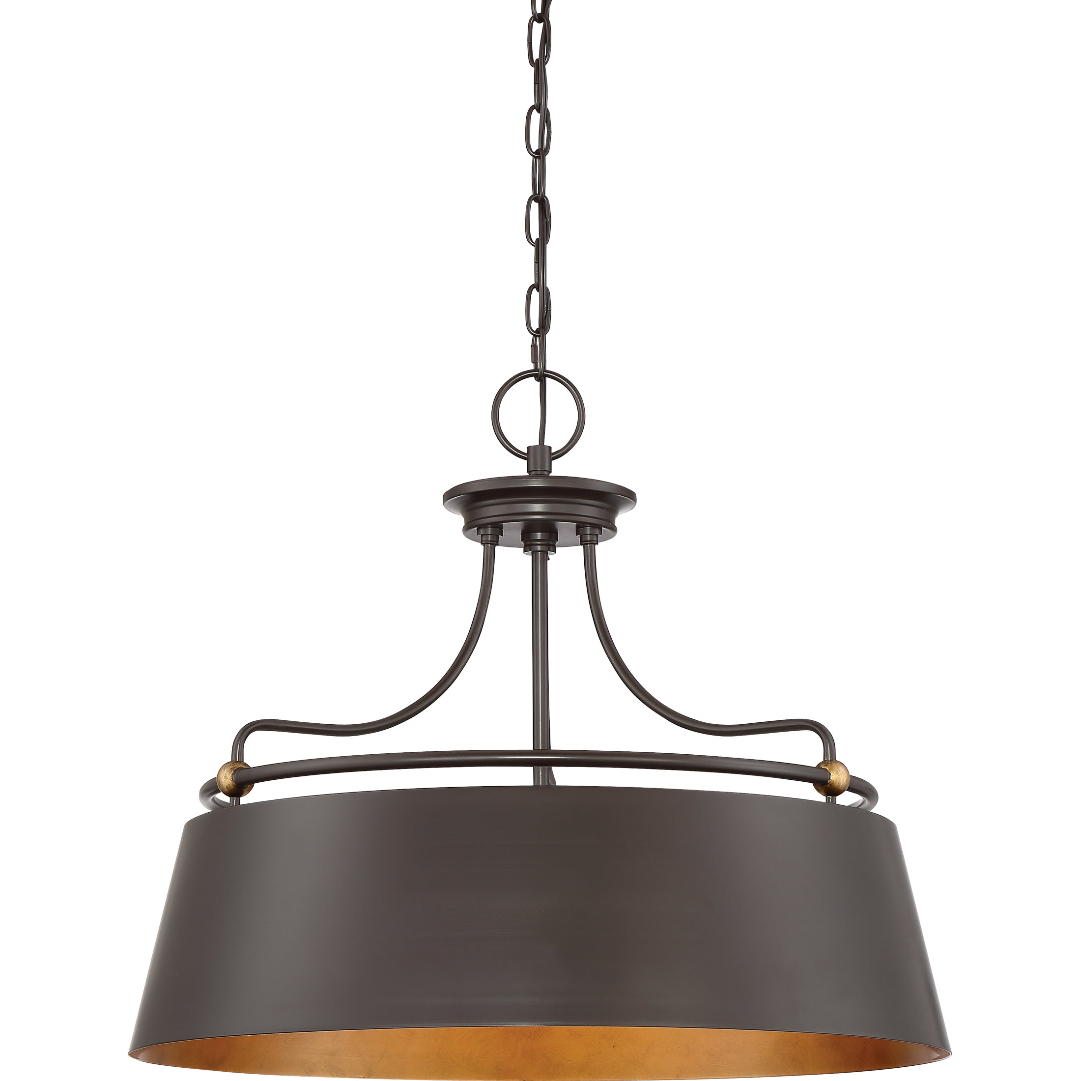 Quoizel Fairview závěsné svítidlo Western Bronze 61 cm
