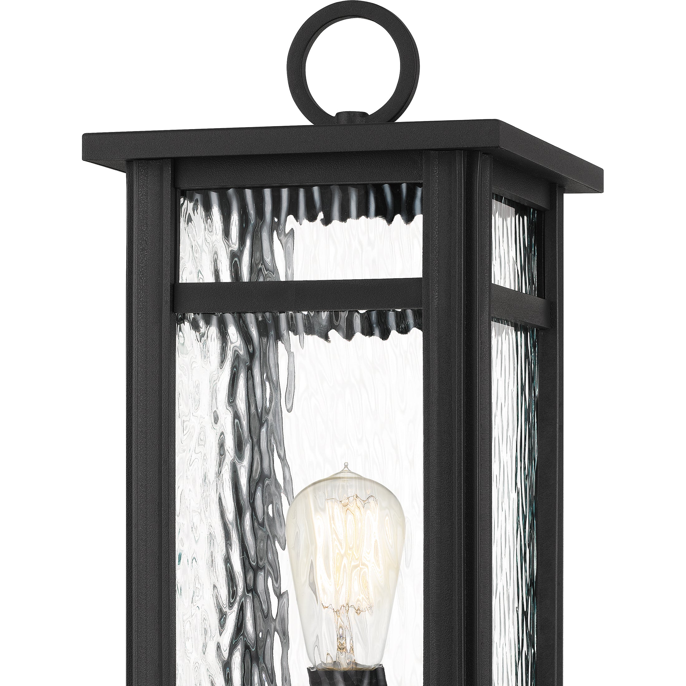Quoizel Moira sloupová lampa Earth Black