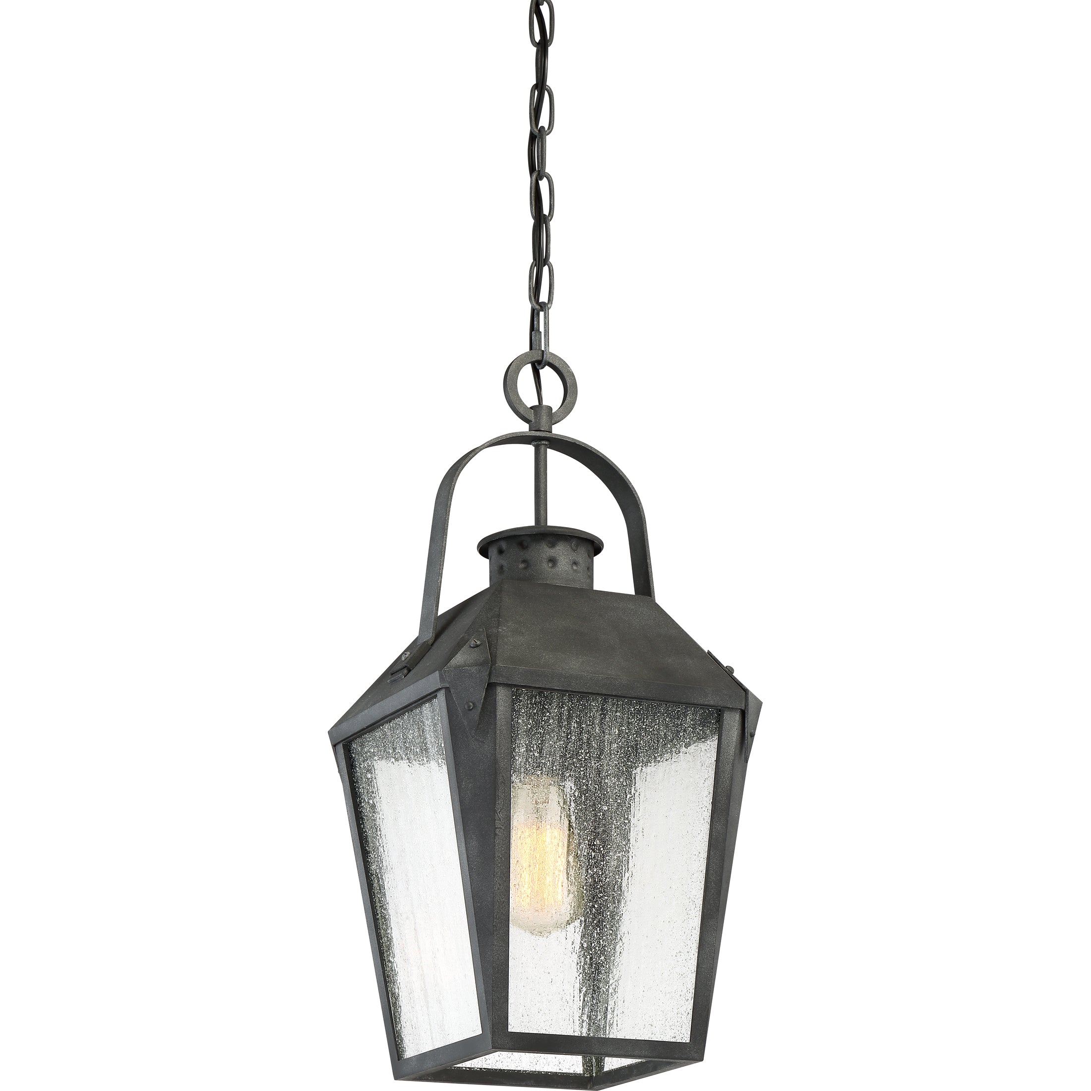 Quoizel Carriage Hanging Light závěs mottled black