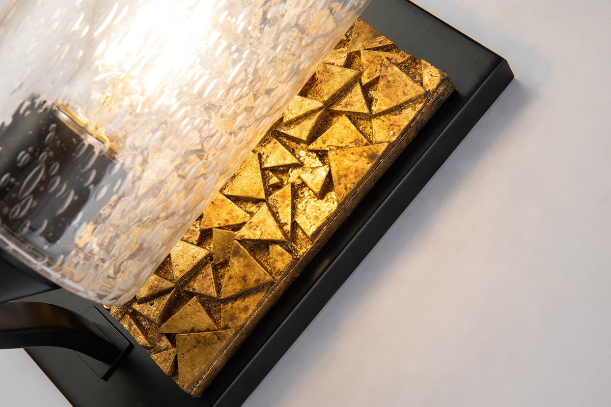Gilded Nola Bocage koupelnové světlo Black Gold