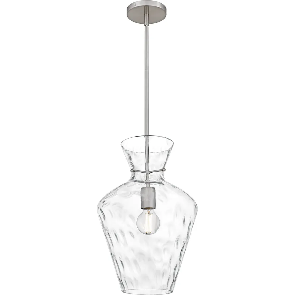 Quoizel Hollis závěsná lampa matná černá