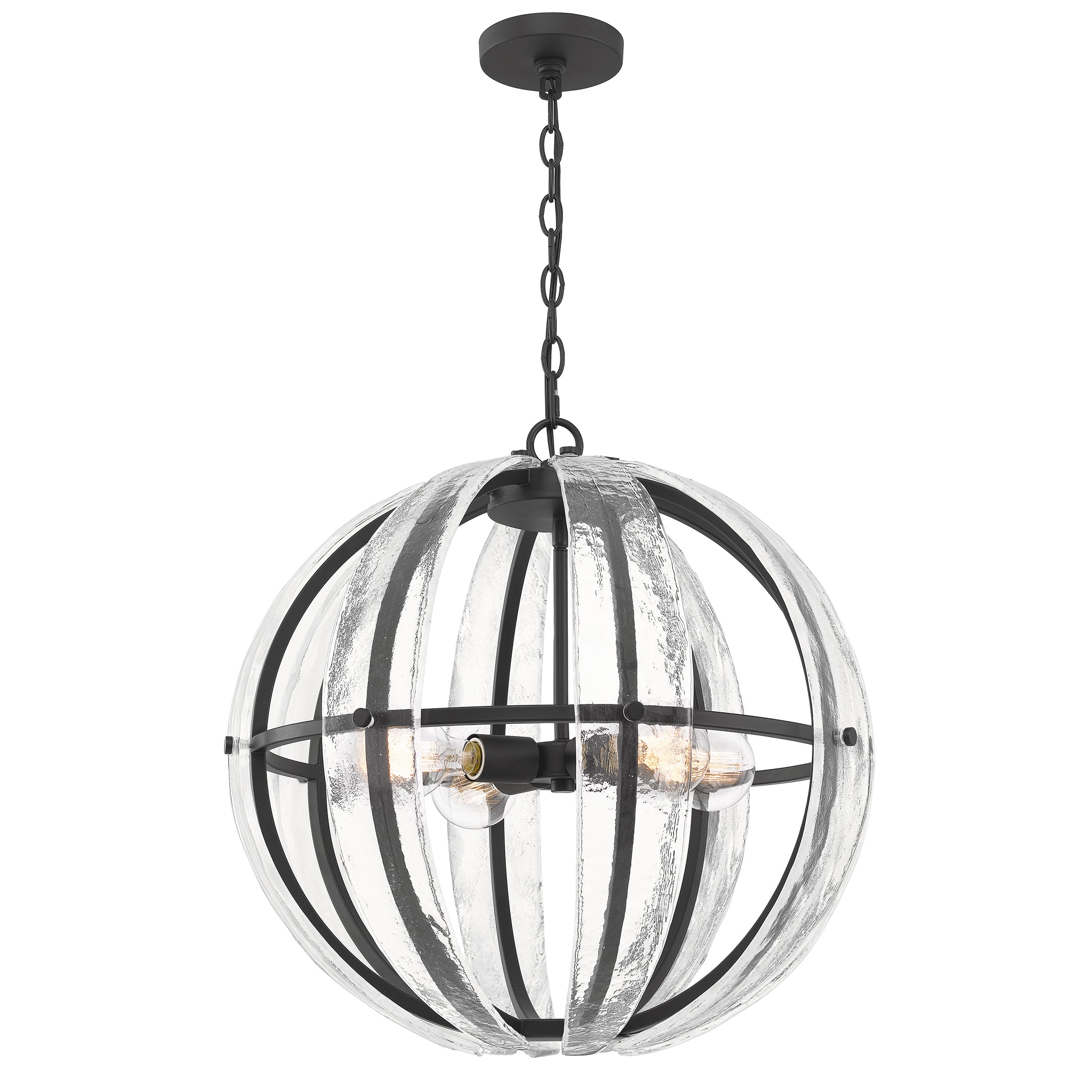 Quoizel Dre Pendant závěsné svítídlo matte black kov
