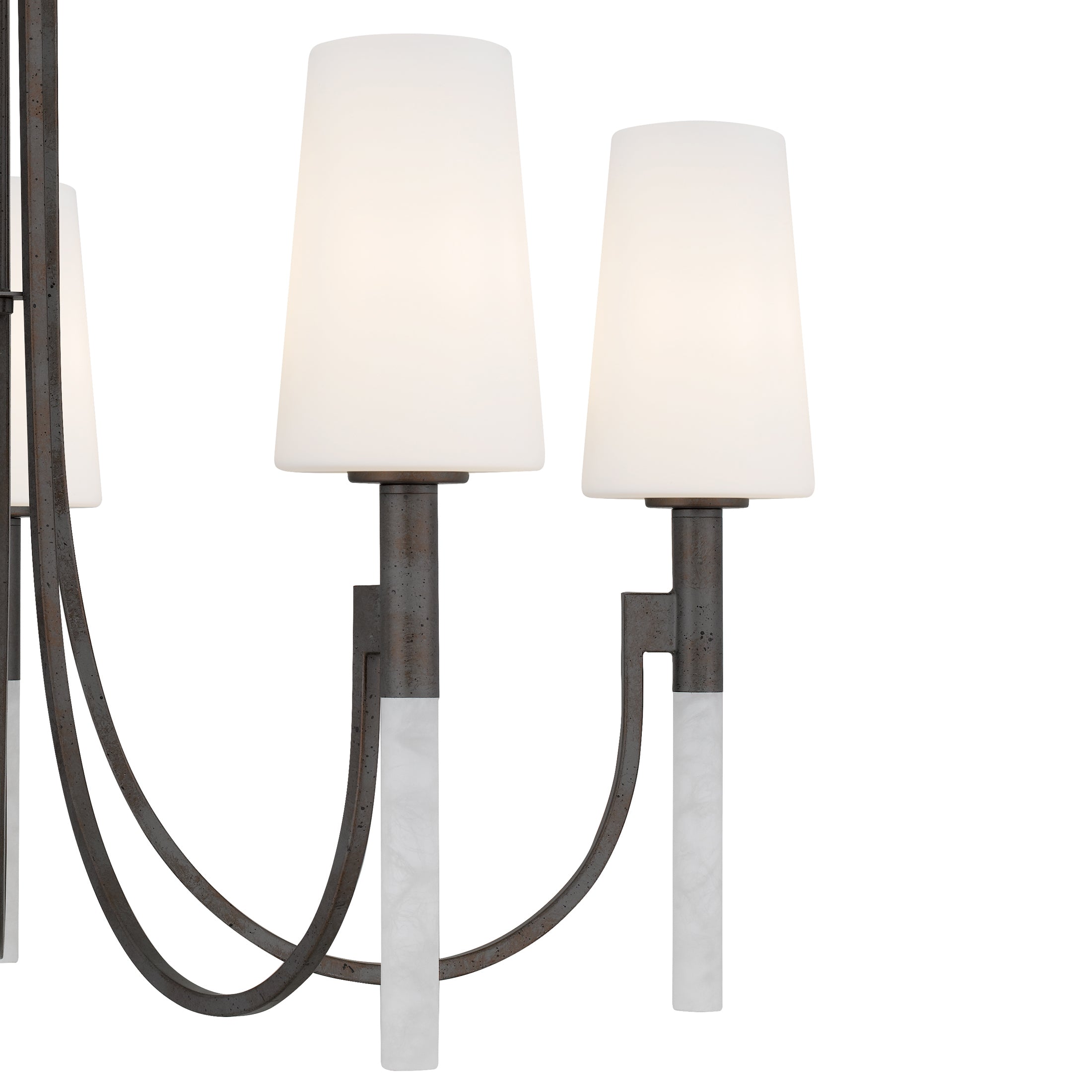 Quoizel Eloura Chandelier lustr kouřová 6 světel