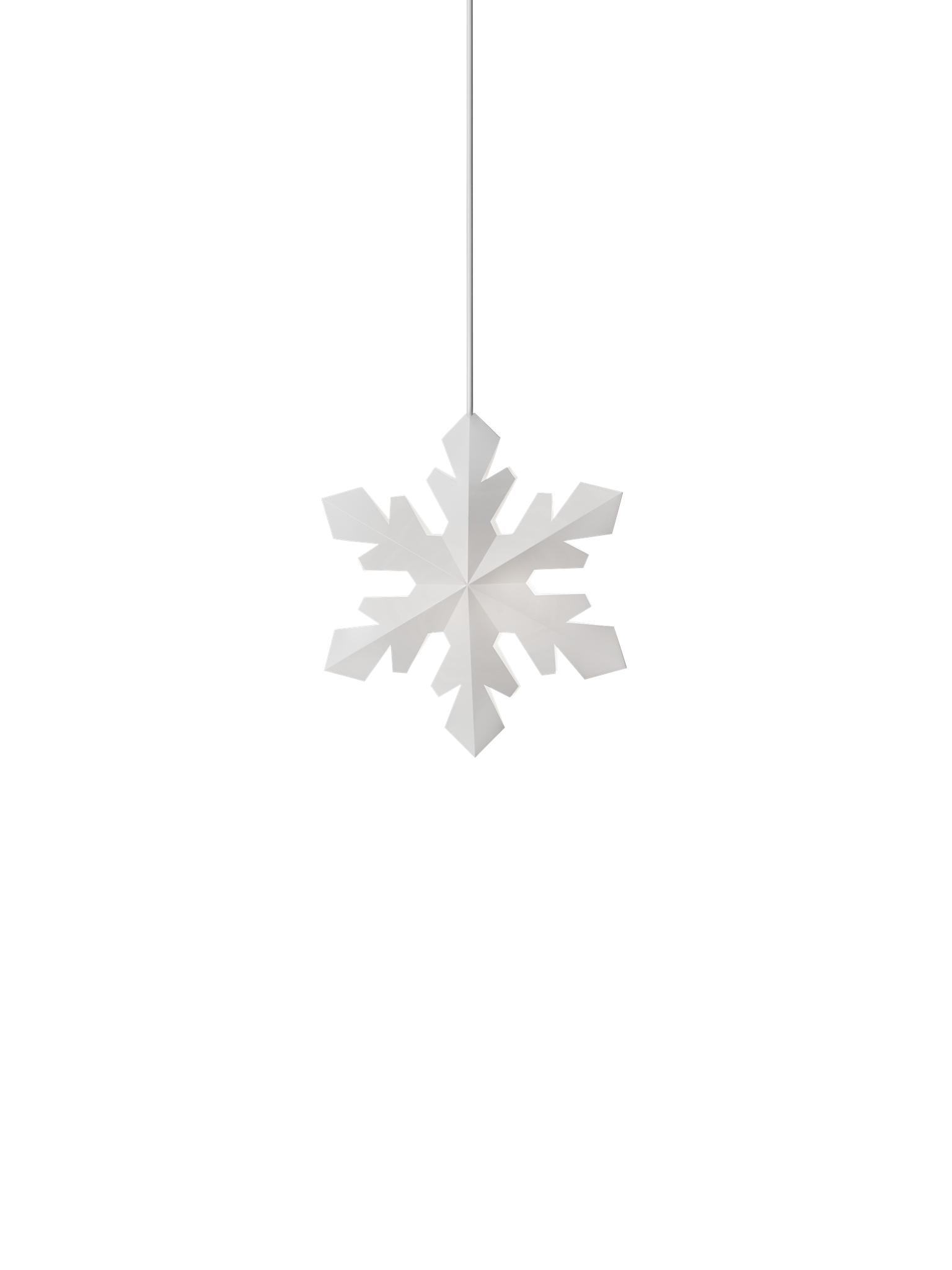Le Klint 8134 Snowflake závěsná lampa S vánoční