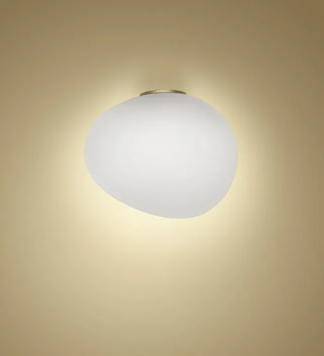Foscarini Gregg Semi nástěnné svítídlo foukané sklo