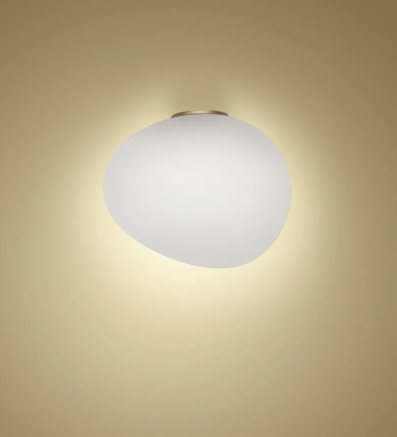 Foscarini Gregg Semi nástěnné svítídlo foukané sklo