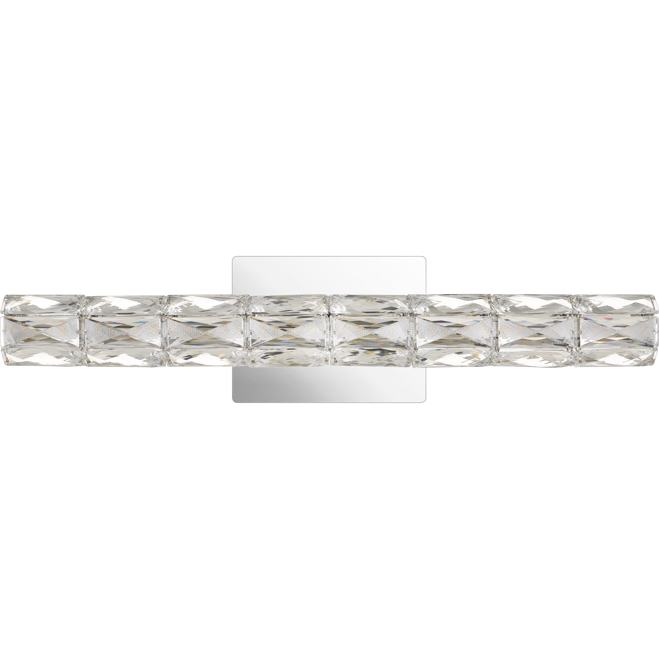 Quoizel Luster Bath Light koupelnové svítídlo chrom 61 cm
