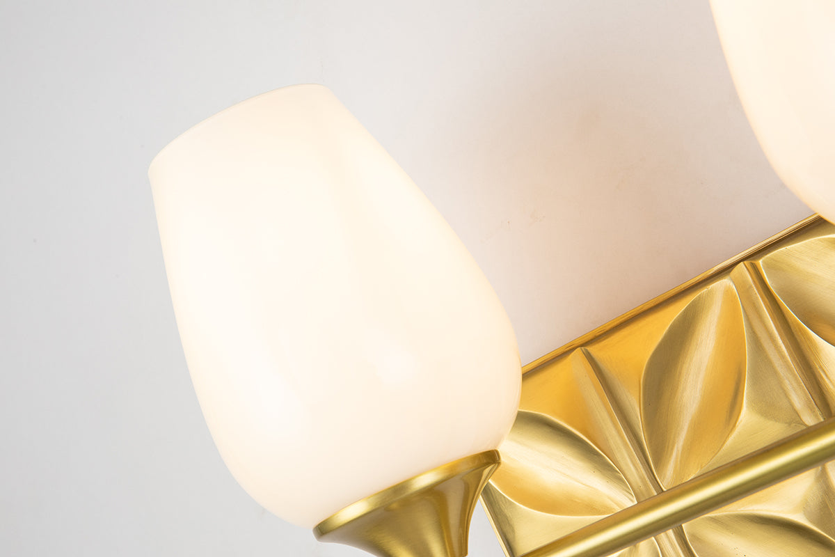 Gilded Nola Epsilon koupelnové světlo mosaz 2 světla