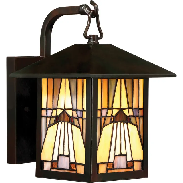 Quoizel Inglenook venkovní nástěnné světlo bronz 30 cm