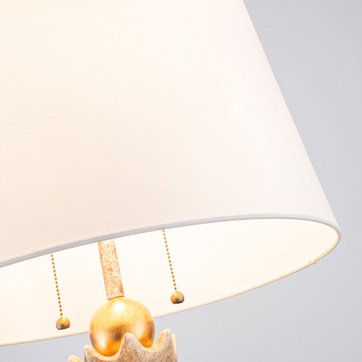 Gilded Nola Madison stojací lampa zlatá s krystaly