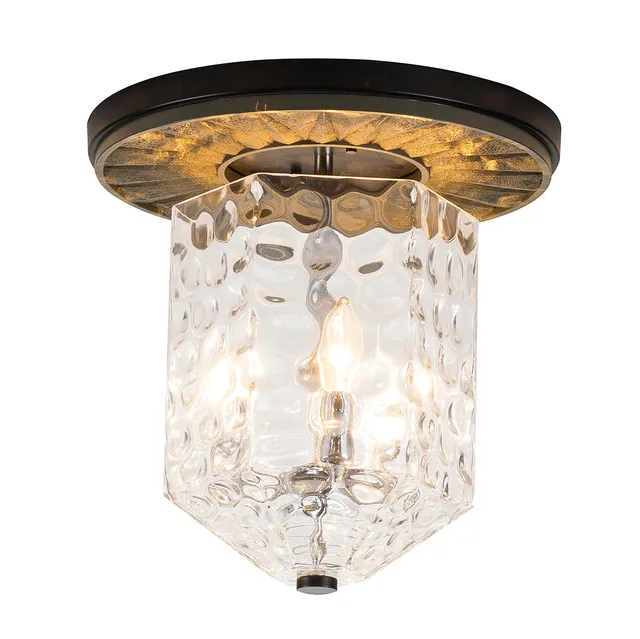 Gilded Nola Navarre 3 Light stropní svítidlo šedé
