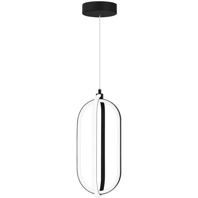 Quoizel Calista Mini Pendant závěsné svítidlo černé LED
