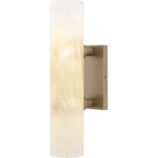 Quoizel Curran Wall Sconce nástěnné Matte Black sklo