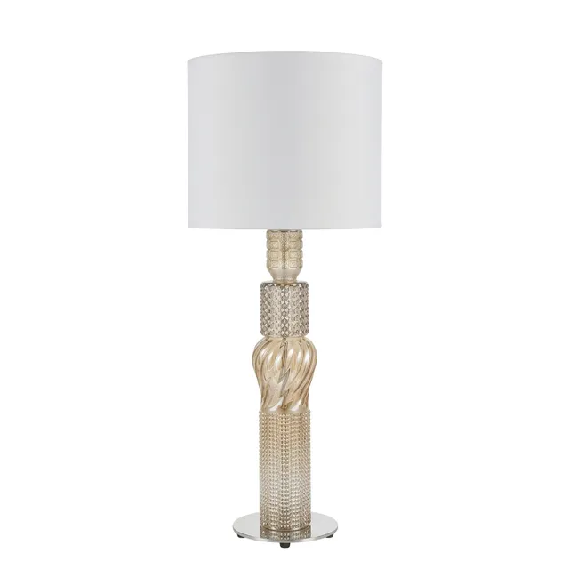 DESIGN BY US Vintage stolní lampa skleněná