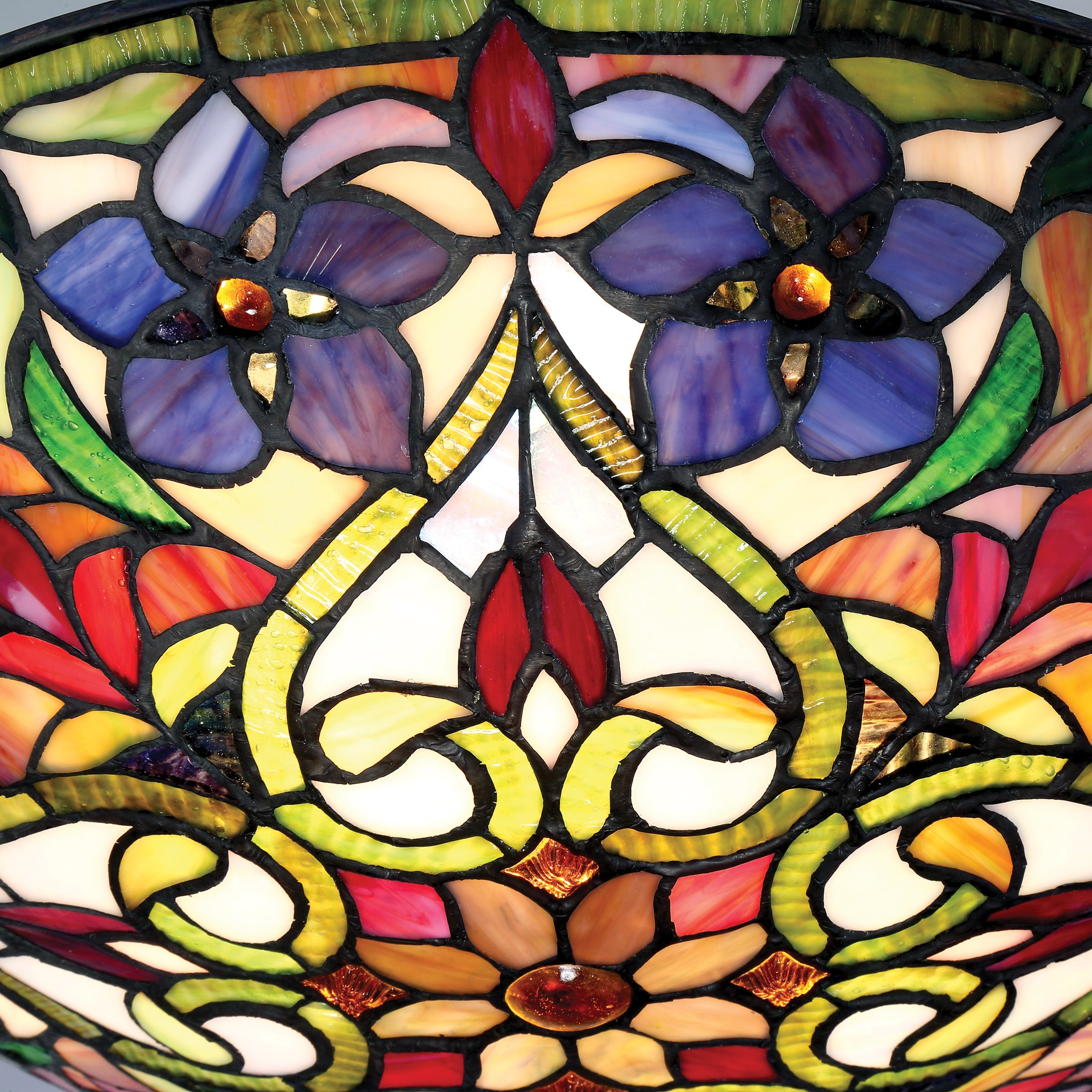 Quoizel Violets stropní svítidlo vintage bronze