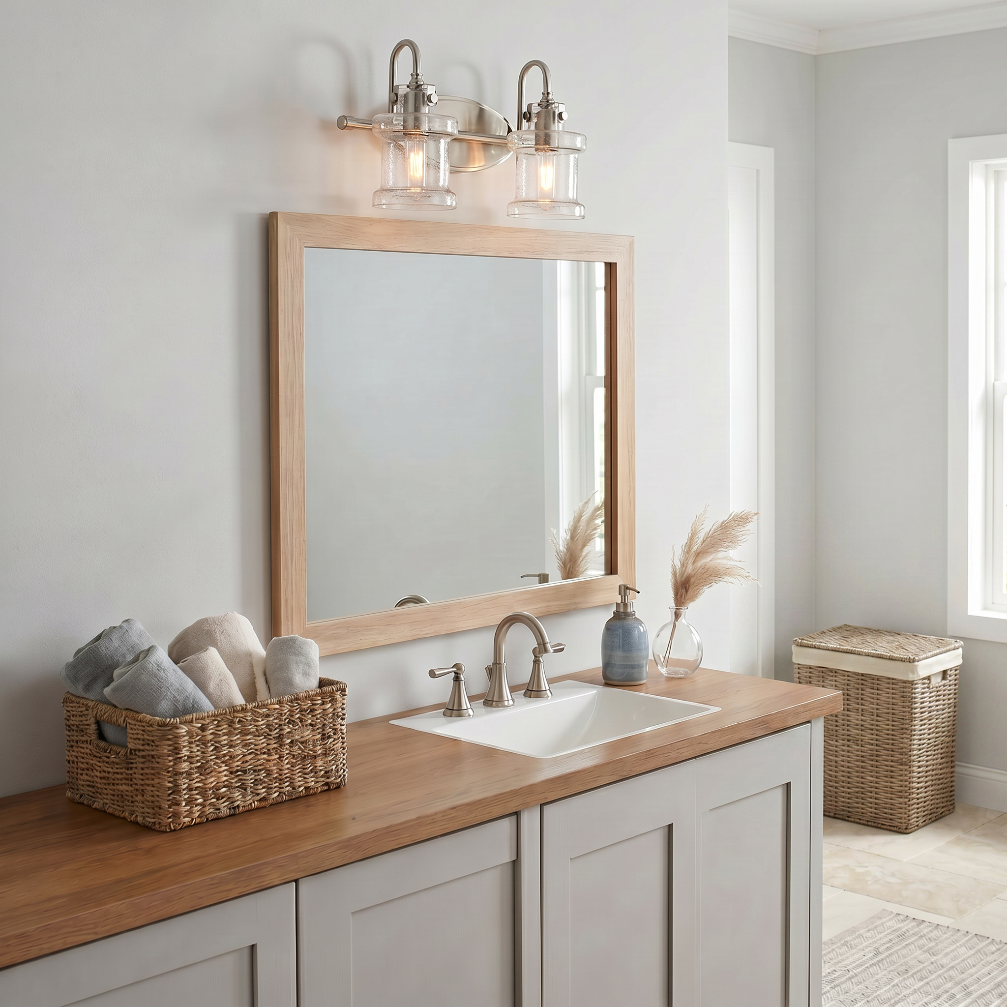 Quoizel Danbury Bath Light koupelnové světlo 3 černé