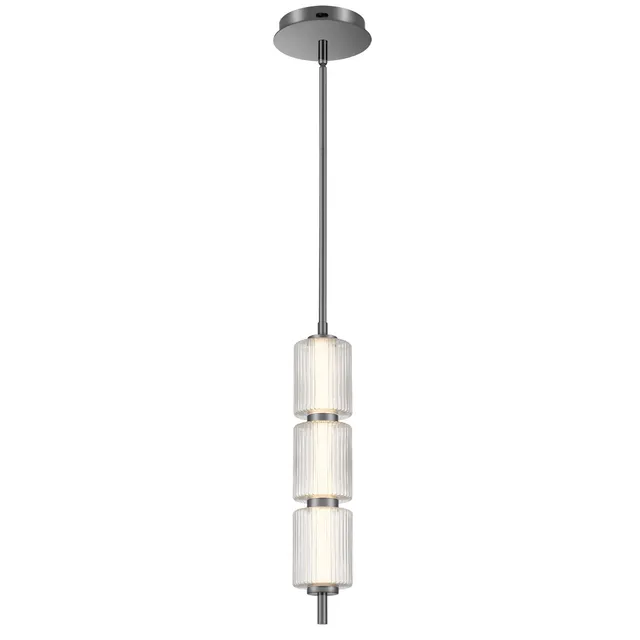 Quoizel Turner Mini Pendant závěsné svítidlo black chrome
