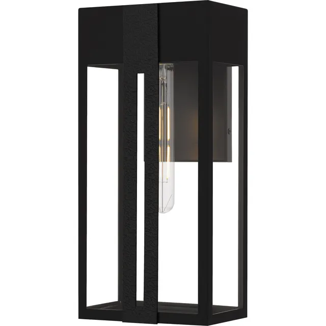 Quoizel Boswell Wall Light venkovní svítidlo matně černá