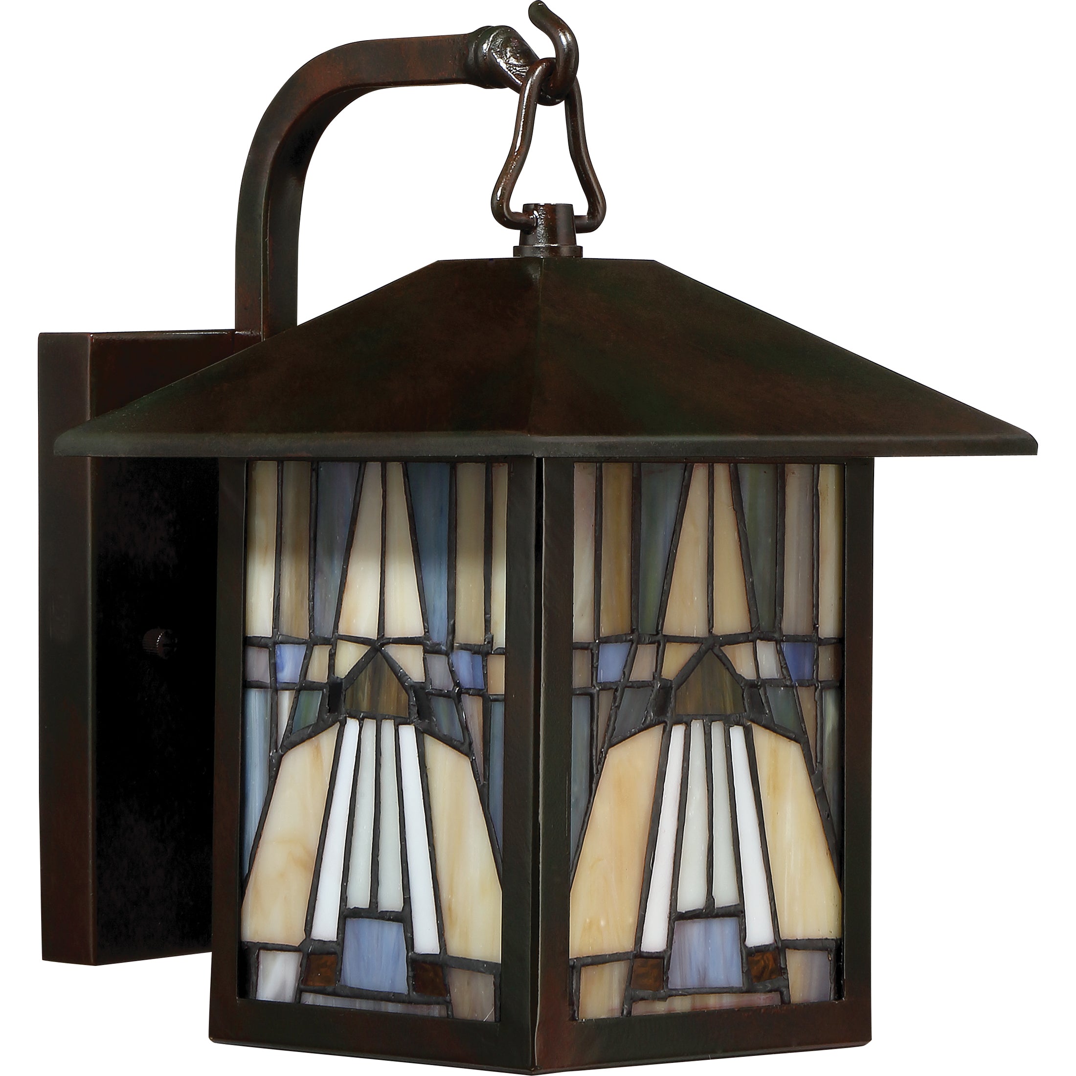Quoizel Inglenook venkovní nástěnné světlo bronz 30 cm