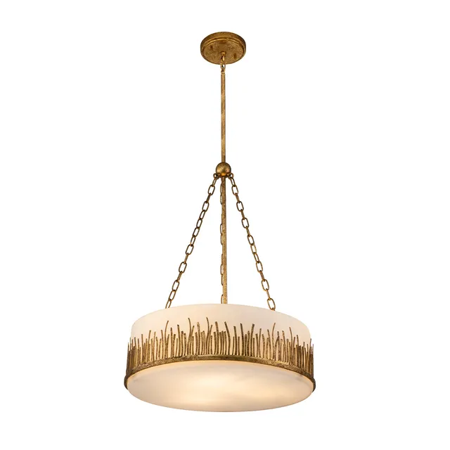 Gilded Nola Sawgrass Large závěsné svítídlo zlaté