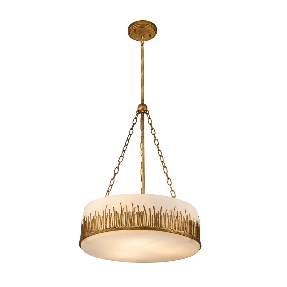 Gilded Nola Sawgrass Large závěsné svítídlo zlaté