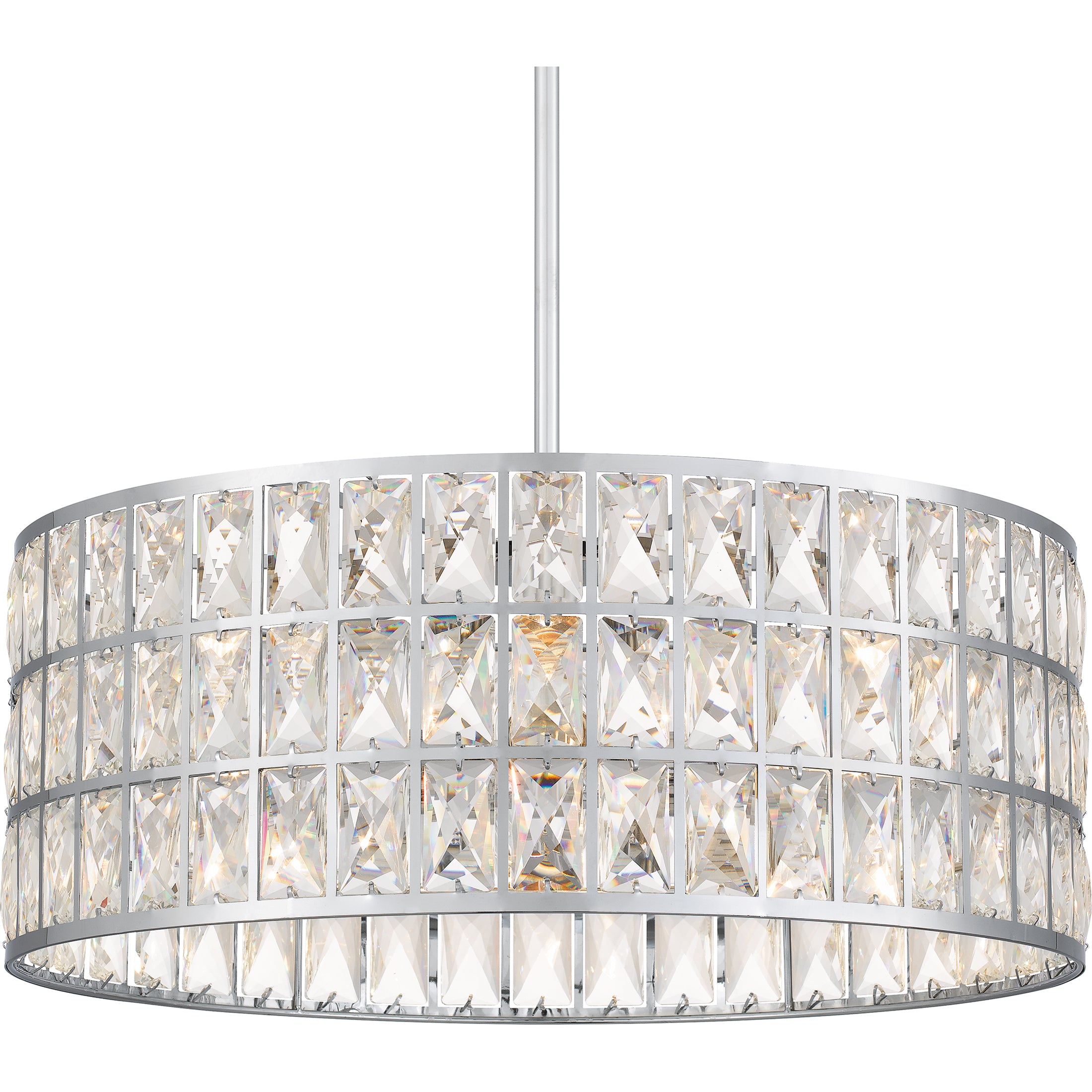 Quoizel Gibson Pendant závěsný lustr černá krystal