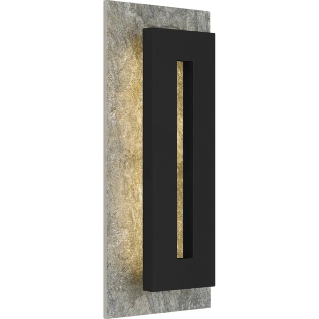 Quoizel Tate nástěnné svítidlo 22" earth black